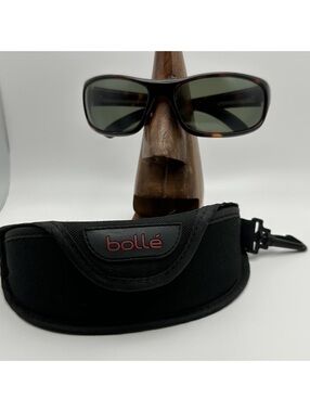 Bollé Tortoise Shell Sunglasses with Protective Case